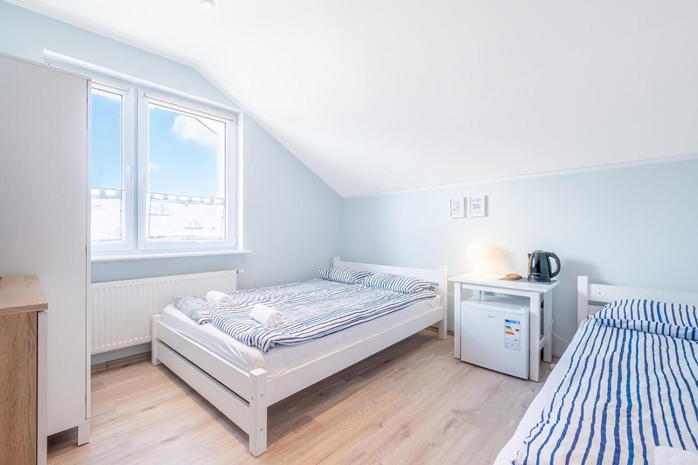 Bedroom - domek Łeba Buitenkant foto