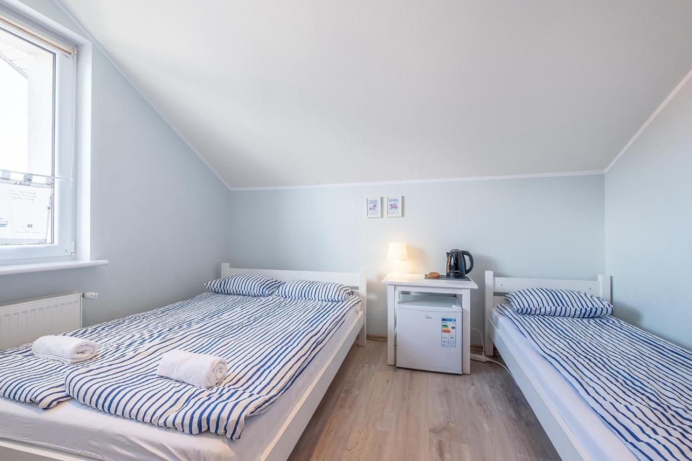 Bedroom - domek Łeba Buitenkant foto